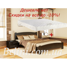 Кровать Венеция Люкс с двусторонним матрасом Matroluxe София Нью 160х200