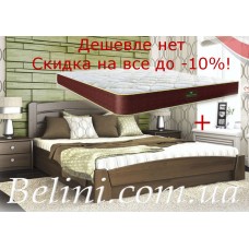 Кровать Селена Аури с двусторонним матрасом Matroluxe Naturel Ocean